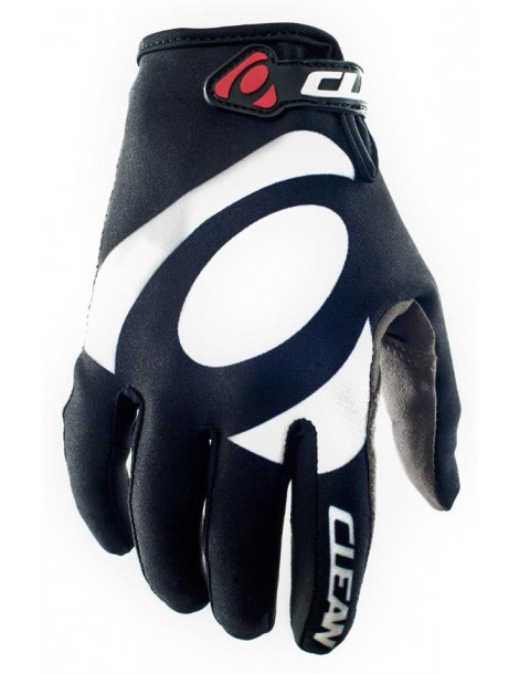 Fullfinger gloves CLEAN TRIALS Factory Team | adult | black