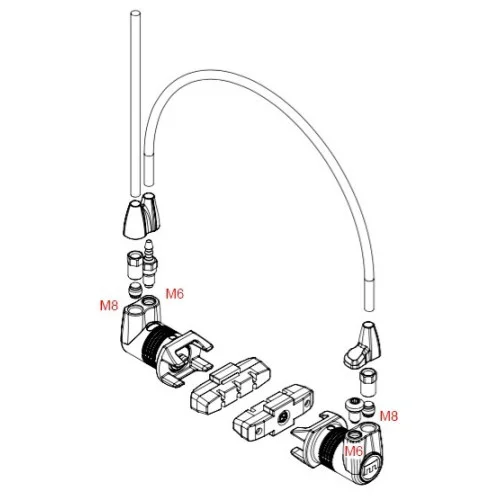 Rim brake caliper Magura HS33/HS33/HS11 | black